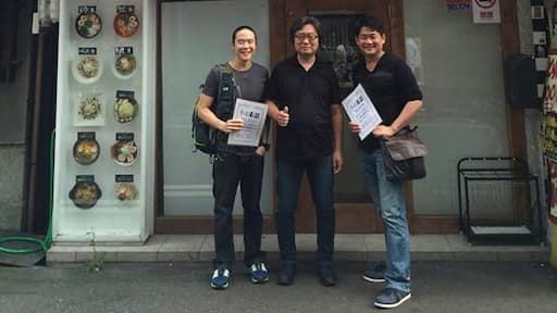 We came to Japan to hunt and taste all the best ramen and attend one day ramen school in Osaka.