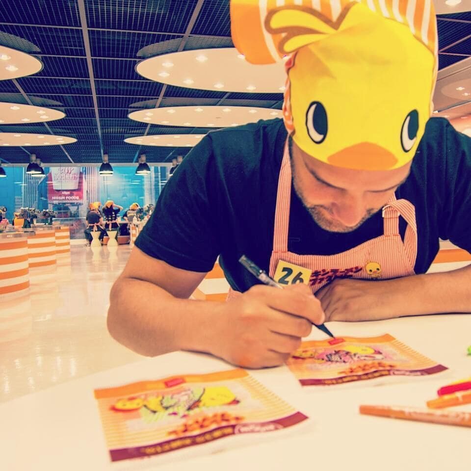 For an entire 2 weeks, we gorged ourselves on instant noodles while cruising on the Trans-Siberian railways through Mongolia and Russia...

So as you can imagine, we HAD to make a pilgrimage to the Instant Ramen Noodle Museum in Osaka.

It was a fun-filled afternoon learning the the amazing legacy of instant cuisine as well as taking the cooking class to make our very own chicken flavoured noodles.

We even got to design the front of the pack containing our creation!!

#Ikeda #Osaka #Japan #food #noodles 