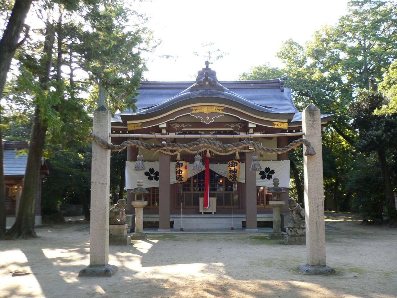 Kounoike Jinjya(Shrine) at Itami, Hyōgo in Japan.