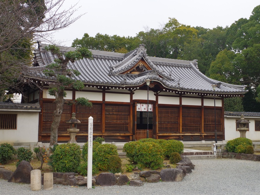 泉井上神社境内の和泉五社総社 和泉市にて 2012.12.14