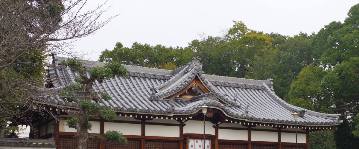 泉井上神社境内の和泉五社総社 和泉市にて 2012.12.14