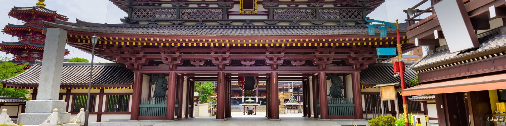 Kawasaki Daishi Shrine, formally known as Heiken-ji in Kawasaki, Japan.