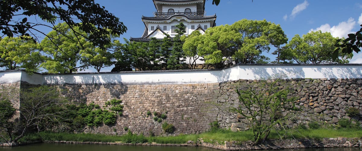 Kishiwada_Castle in Kishiwada, Osaka prefecture, Japan
