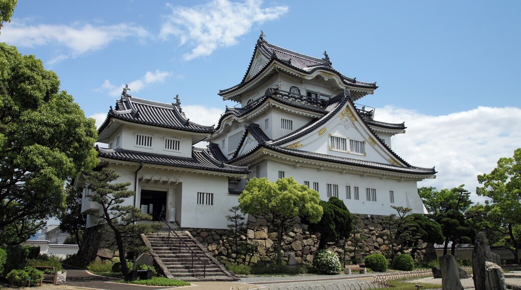 Kishiwada_Castle in Kishiwada, Osaka prefecture, Japan