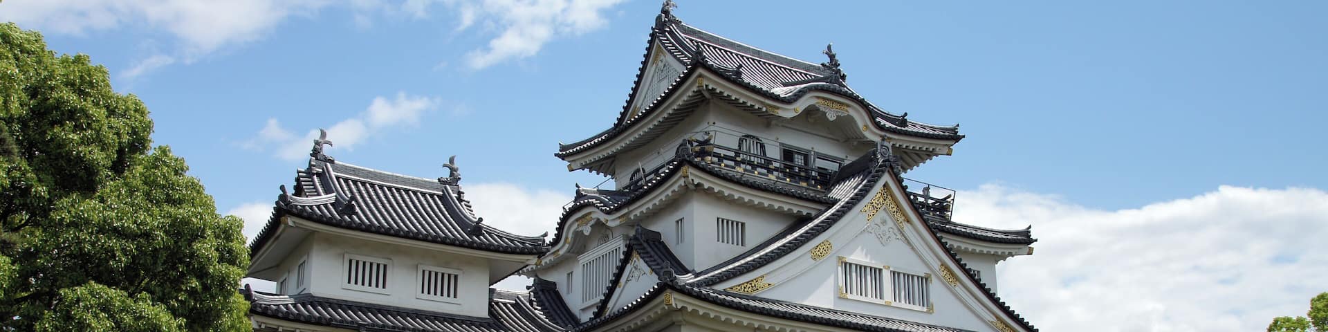 Kishiwada_Castle in Kishiwada, Osaka prefecture, Japan