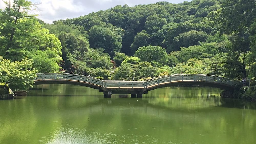 Beautiful park away from the usual touristy areas...quiet & serene.