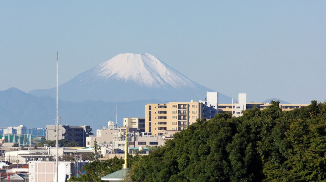 View of Mount Fuji from Matsudo City, Chiba Prefecture