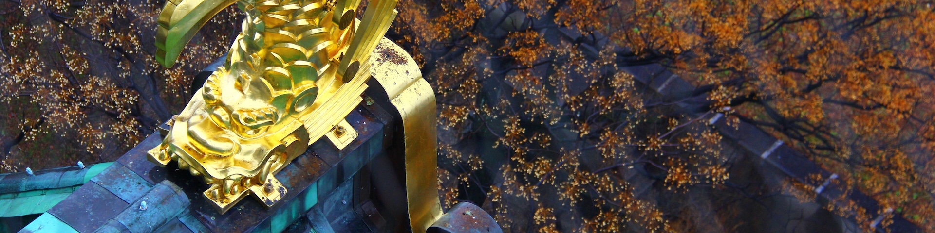 View from the top of Osaka Castle