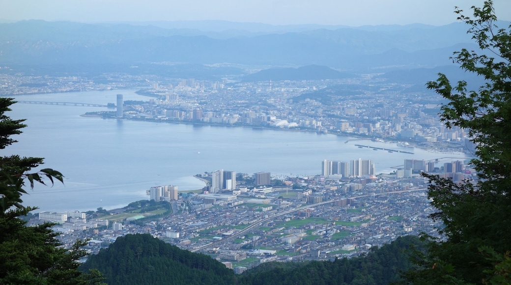 View of the Otsu city from Enryaku-ji.
