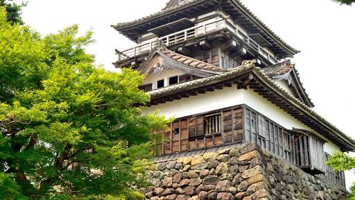 Maruoka castle in Sakai city,Fukui prefecture,Japan