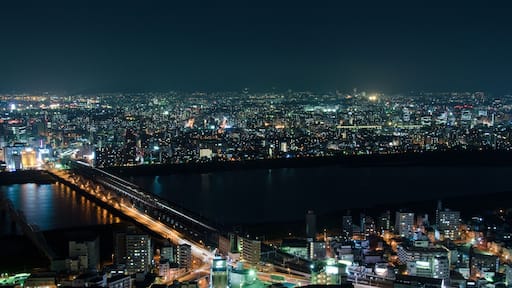 Suita and Toyonaka Skyline at night