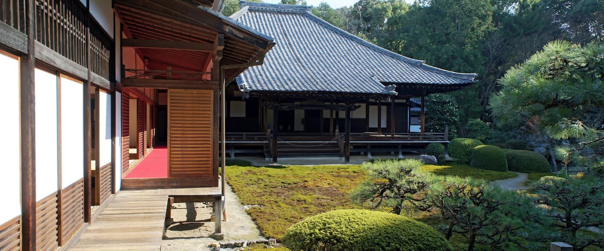 Zuishin-in in Kyoto, Kyoto prefecture, Japan
