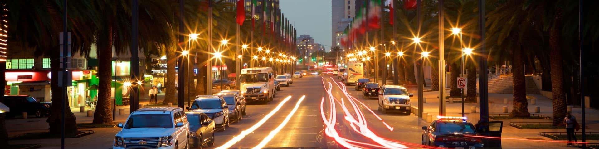 レフォルマ 表示 都市の眺め, 夜景 と 都市