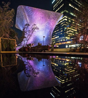 Soumaya Museum in Polanco, Mexico City