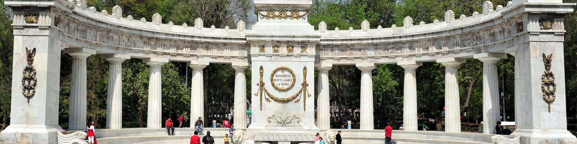 Monument to Benito Juarez in Mexico City -Mexico