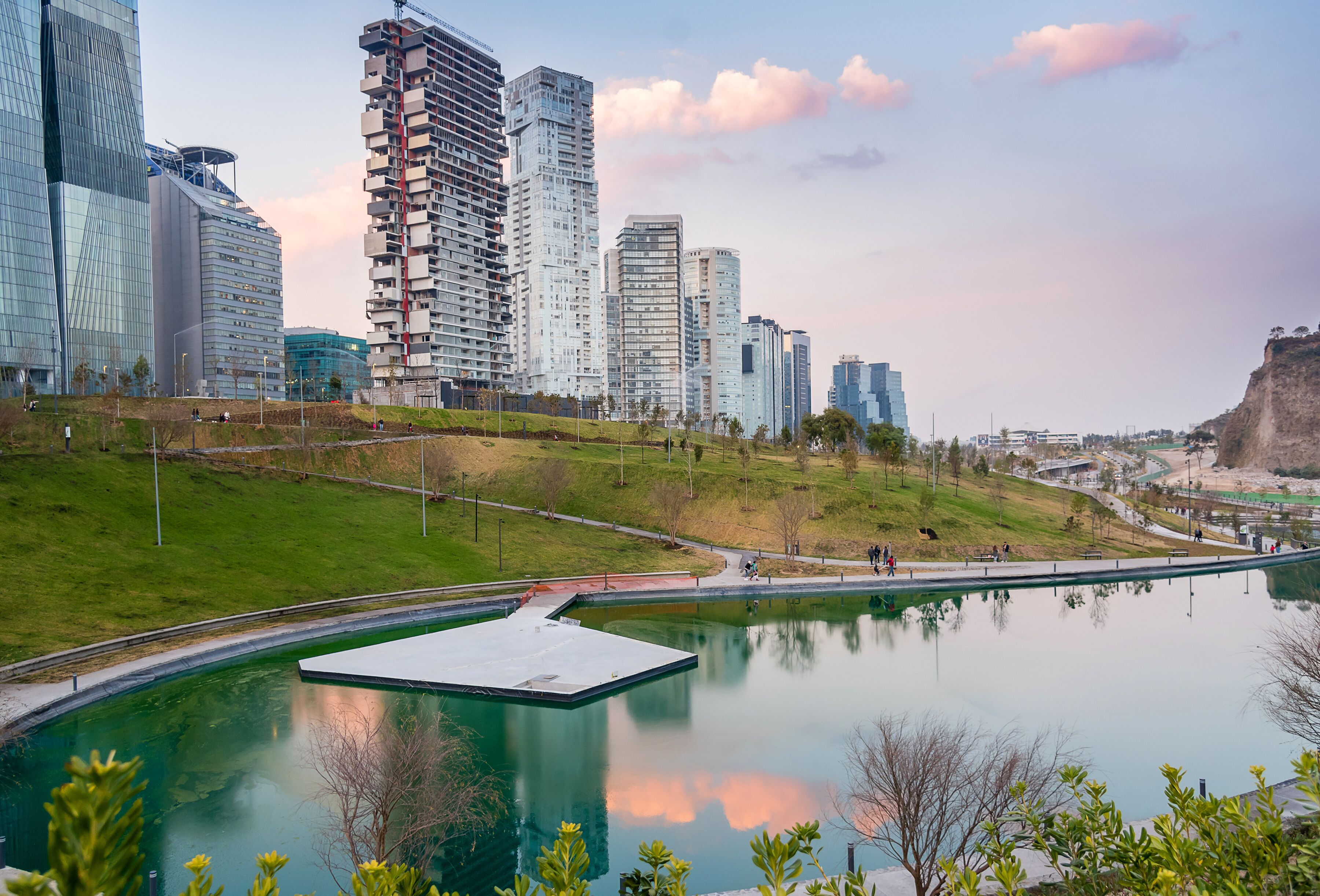 Parque la Mexicana, Santa Fe, CDMX