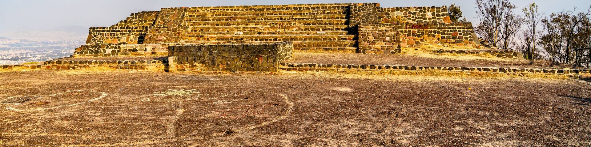 Cerro de la Estrella archaeological site in Iztapalapa, Mexico City - Mexico