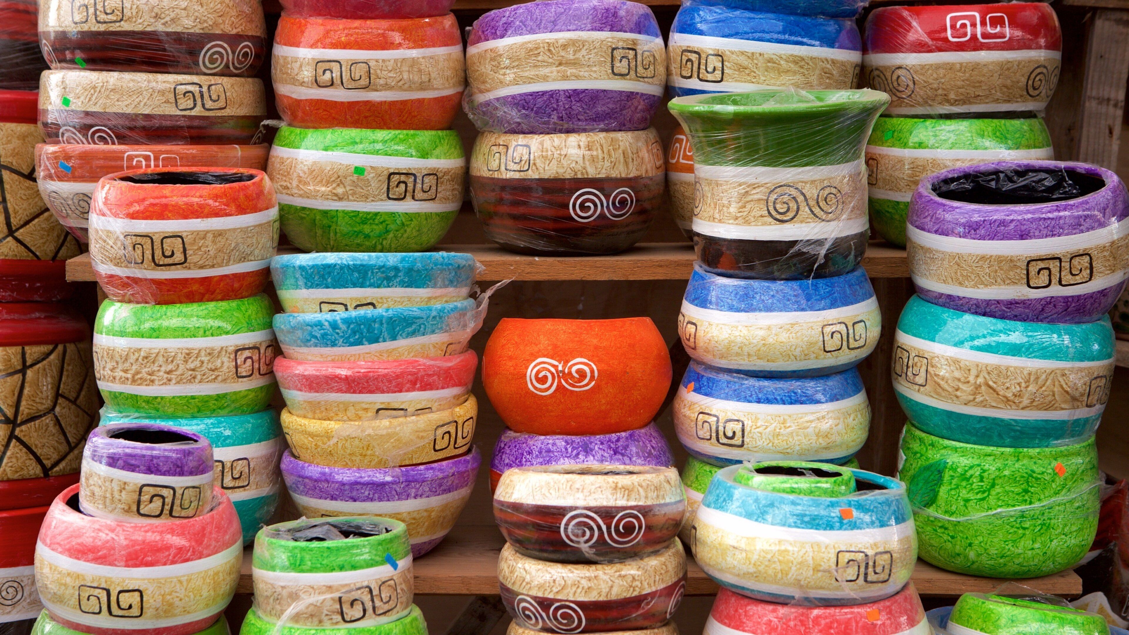 Xochimilco which includes markets