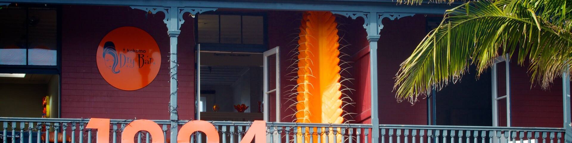 Ponsonby mit einem Beschilderung