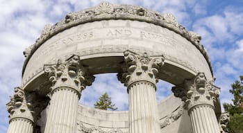 Pulgas Water Temple Details. Woodside, San Mateo County, California, USA.