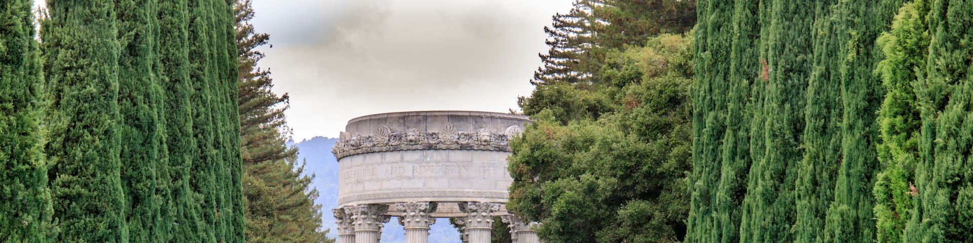 Pulgas Water Temple. Redwood City, San Mateo County, California, USA.