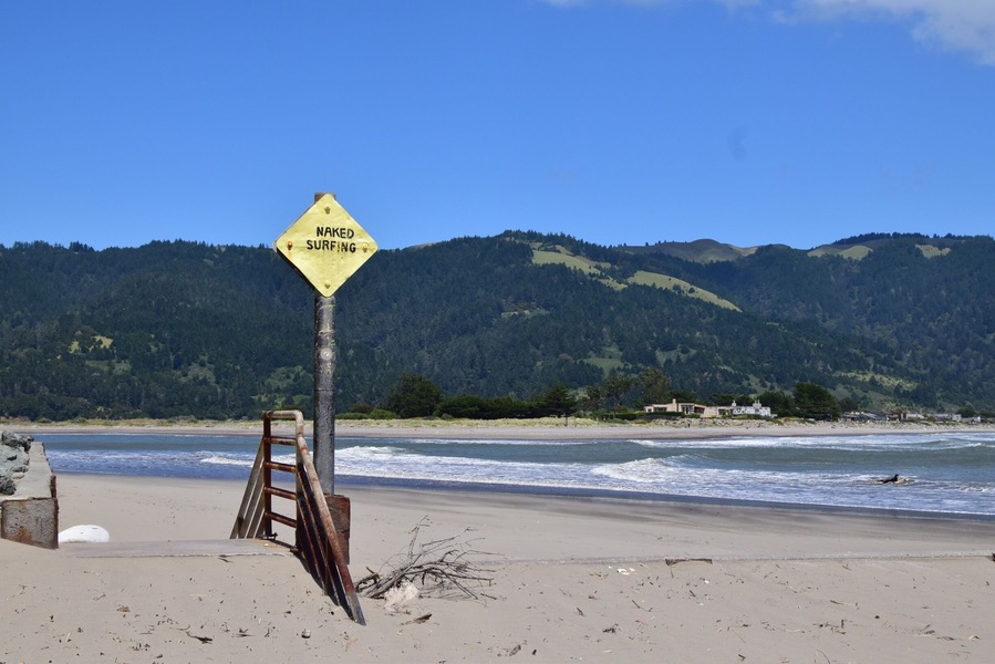 Naked Surfing Ahead
