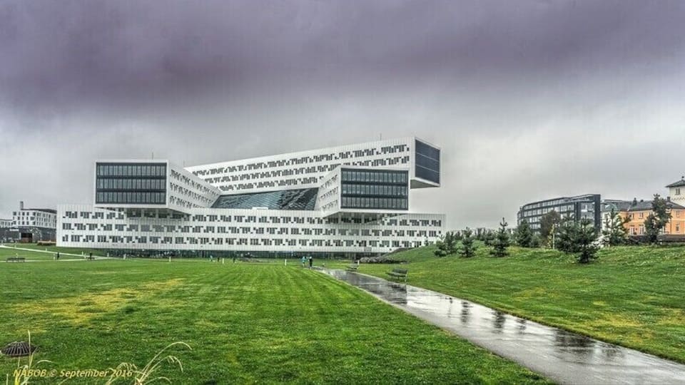 Kiddie building blocks for adults. Norway's national oil company headquarters