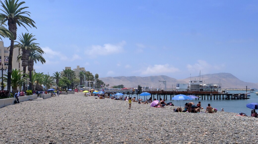 Callao beach. Lima peru