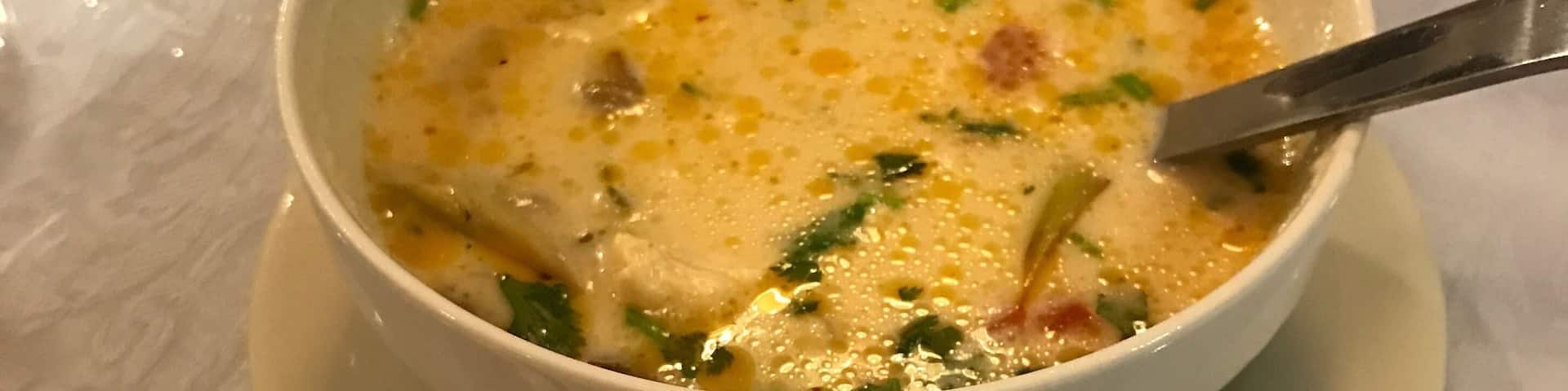 Authentic Thai Food in Lima
Tom Kah Gai
#TroverFoodies