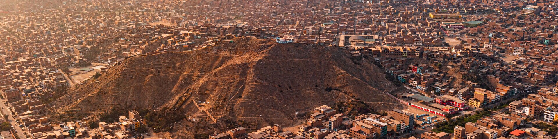 Panoramic view of San Juan de Lurigancho - Lima.