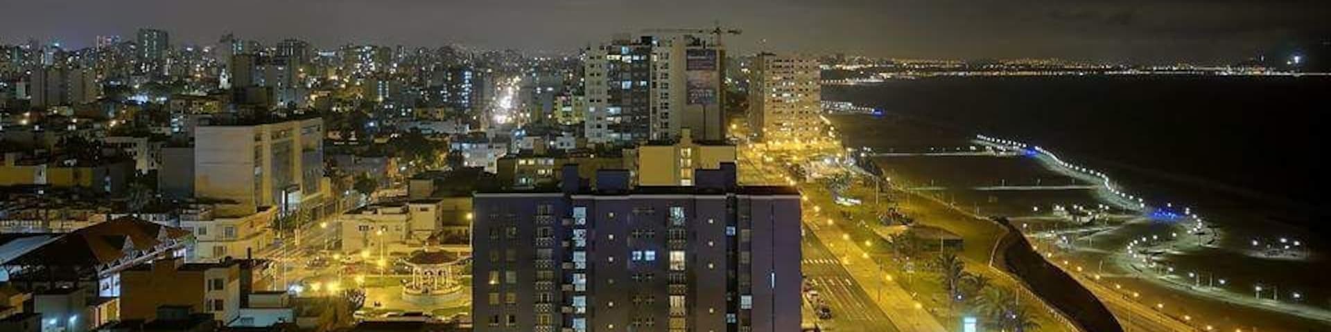 Lima is full of high buildings with a great view, San Miguel is close to everything with great prices. #BvsCities
