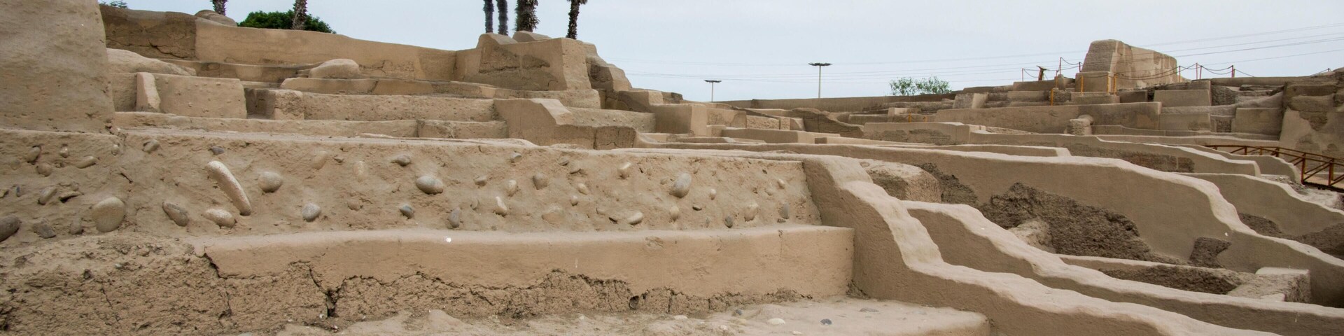 E6JAKY Huaca of San Miguel (1100-1450 BC). Ichma culture. Lima. Peru.. Image shot 07/2014. Exact date unknown.
