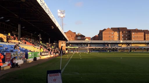 Roots Hall in the early evening sunshine