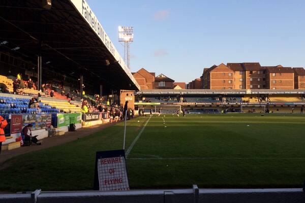 Roots Hall in the early evening sunshine