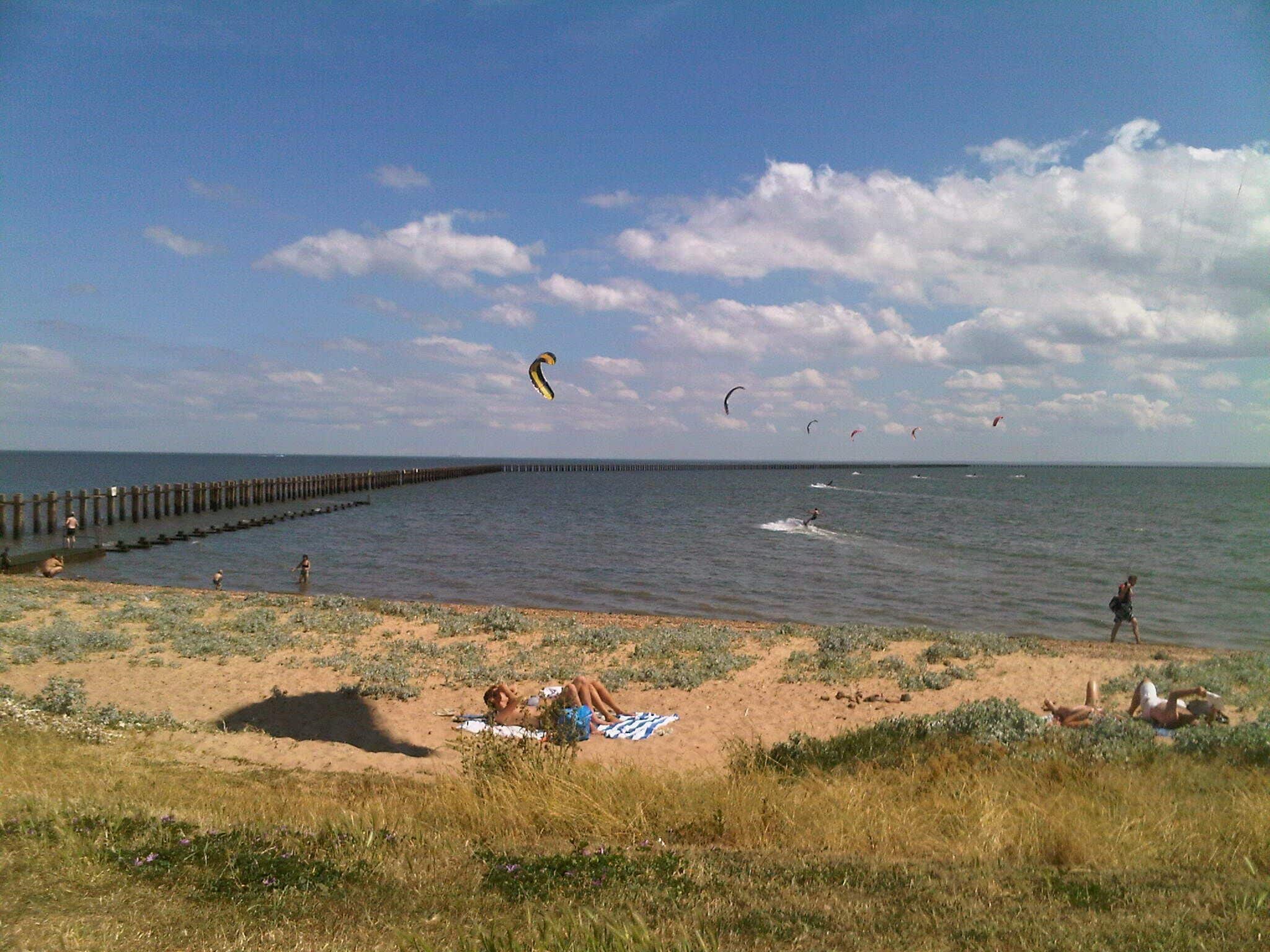 East Beach in Shoeburyness, Essex