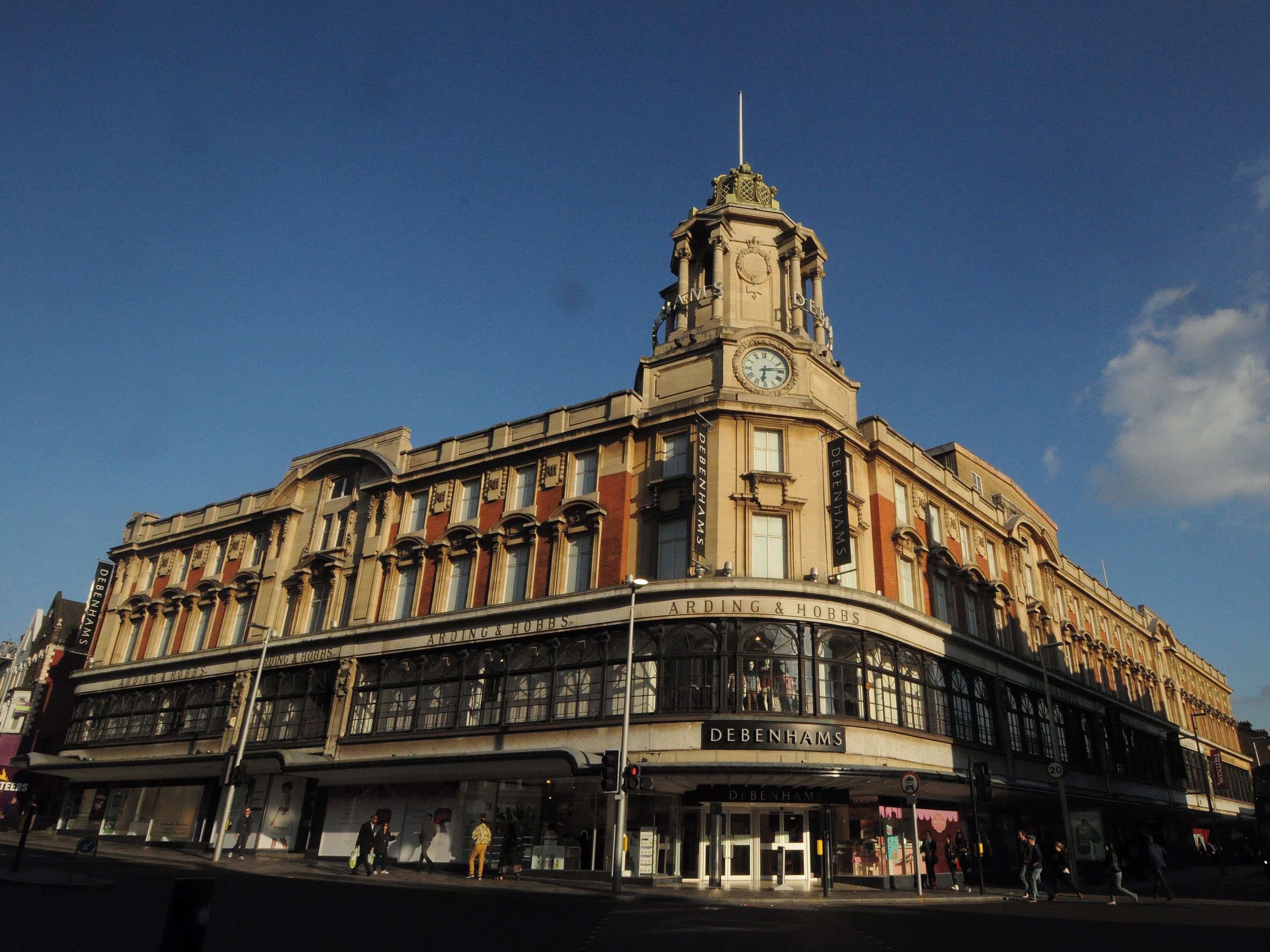 (Former) Arding and Hobbs store, Lavender Hill, Battersea. Grade II listed (1389528).