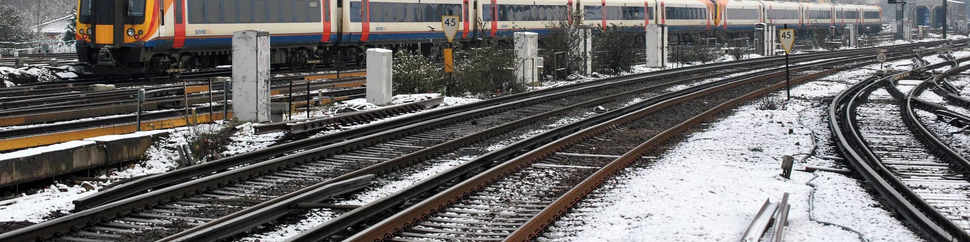 South West Class 444 Desiro electric multiple-unit.