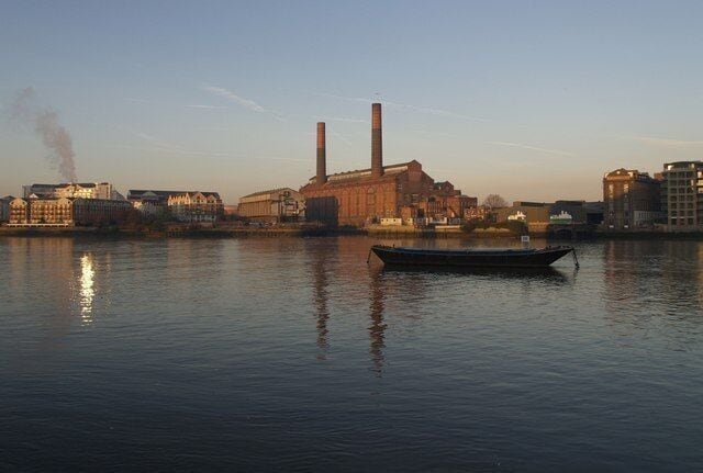 Lots Road Power Station from Battersea