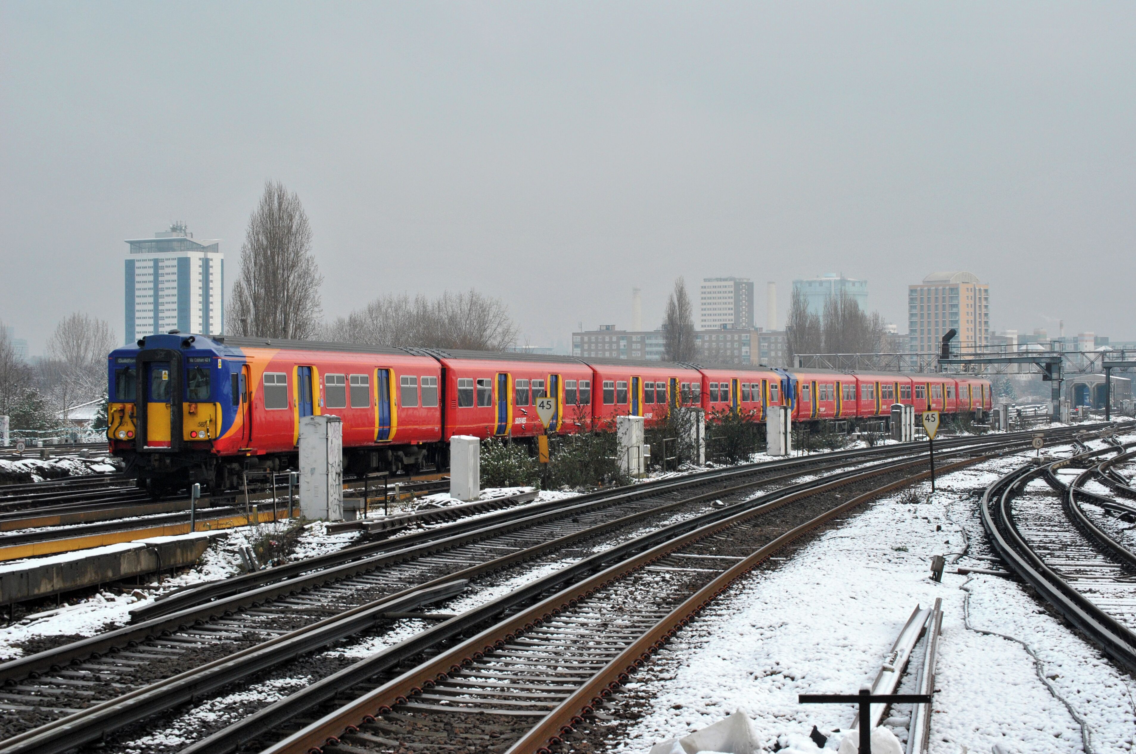South West Class 455/8 electric multiple unit