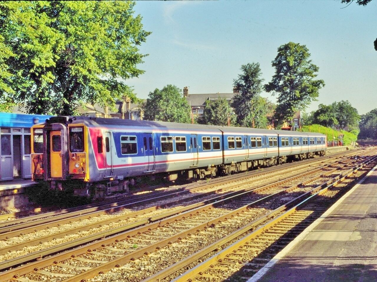 The British Rail Class 455 is a type of electric multiple unit drawing power from a 750 V DC third rail. Built by BREL at York works in the early and mid-1980s, they were initially categorised as Class 510 as the successor to the Class 508.[1] They are used on suburban services in South London, by South West Trains and Southern.