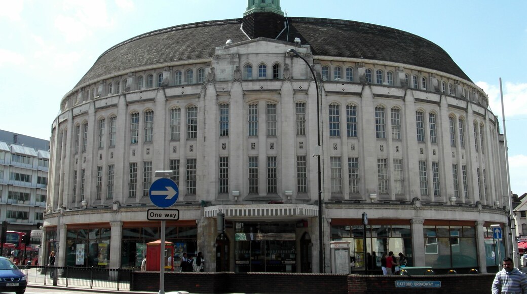 Catford Broadway, Catford. Public Halls, designed by Bradshaw, Gass and Hope and built 1931-32