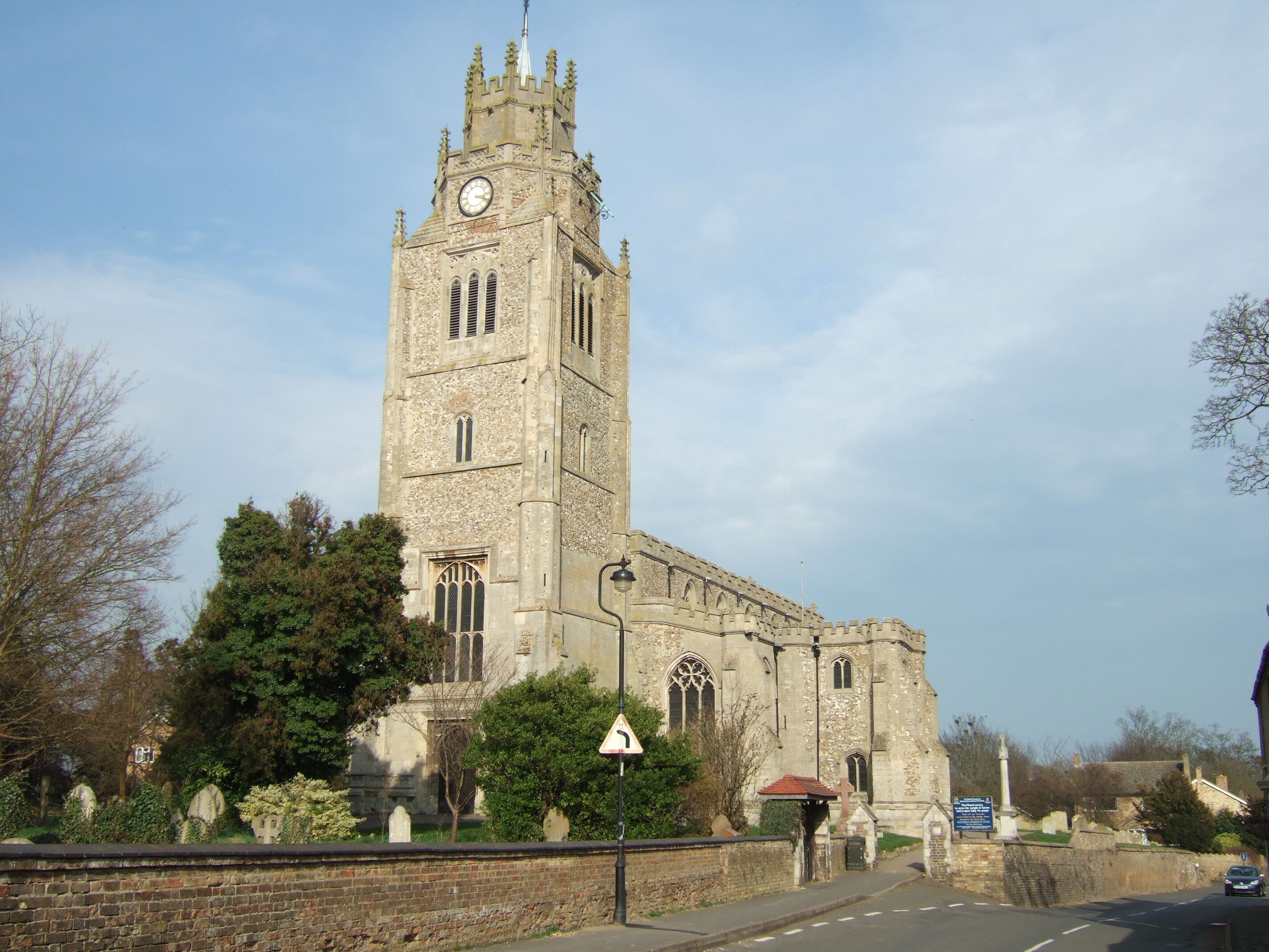 The parish church of St Andrew, Sutton-in-the-Isle
