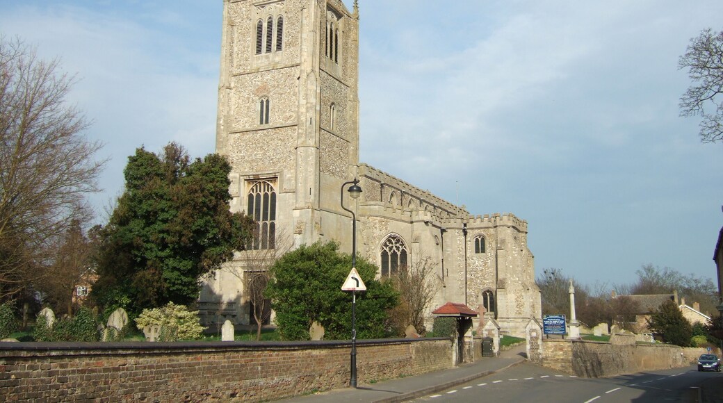 The parish church of St Andrew, Sutton-in-the-Isle