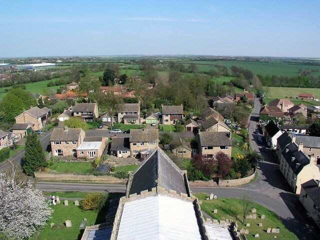 looking E from Sutton tower.