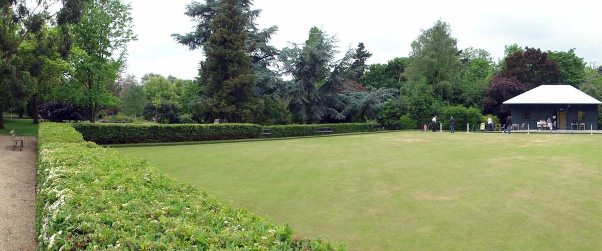 The Bowling Club green on Peckham Rye.