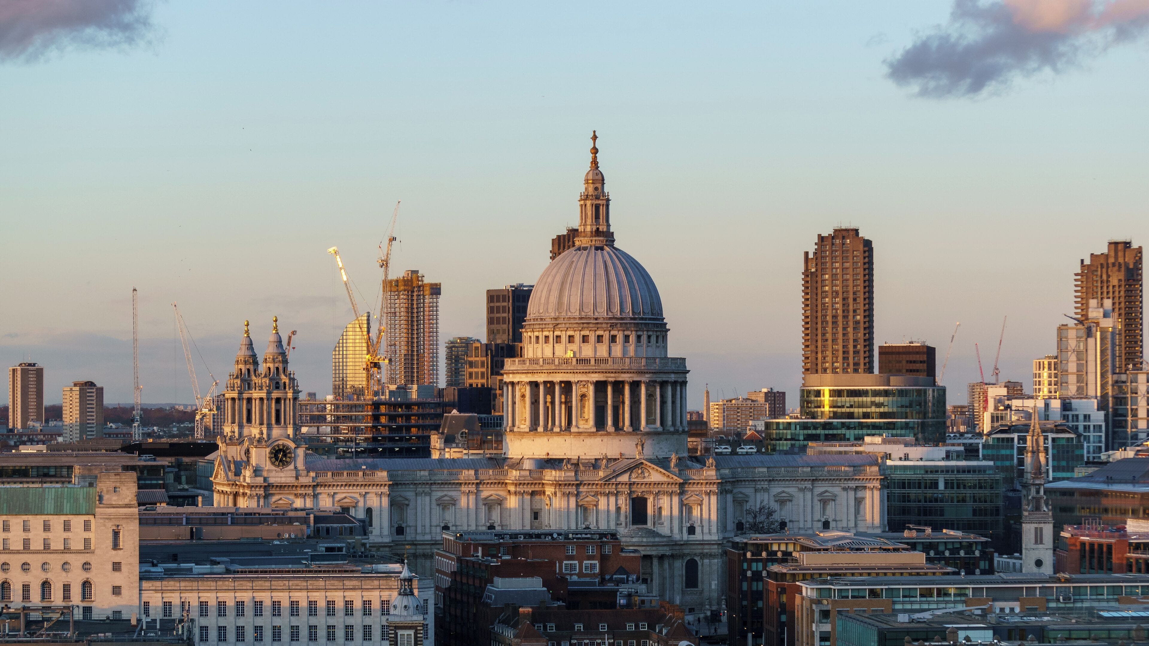 St Paul's Cathedral viewed from Tate Modern.