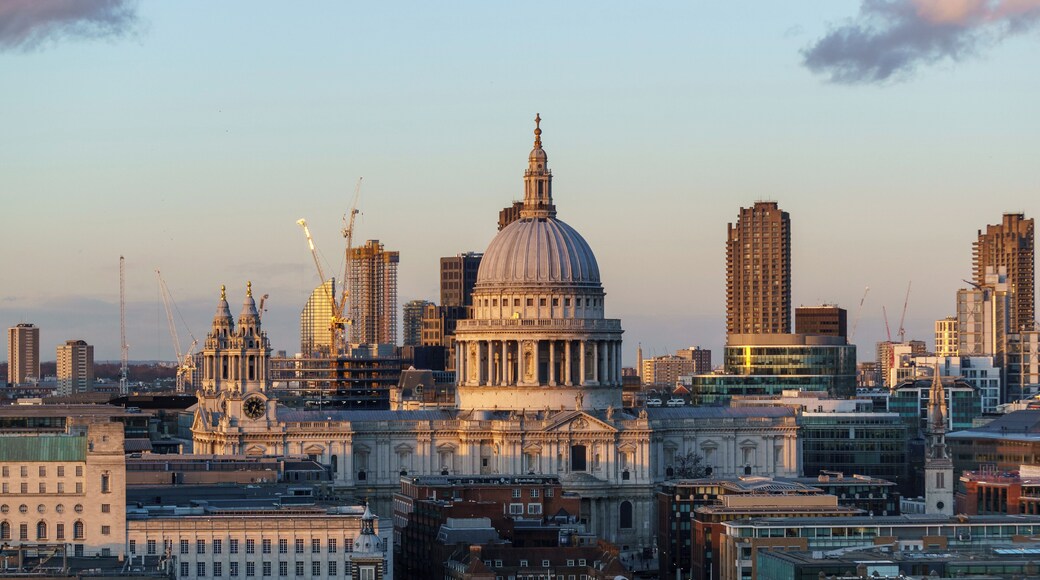 St Paul's Cathedral viewed from Tate Modern.