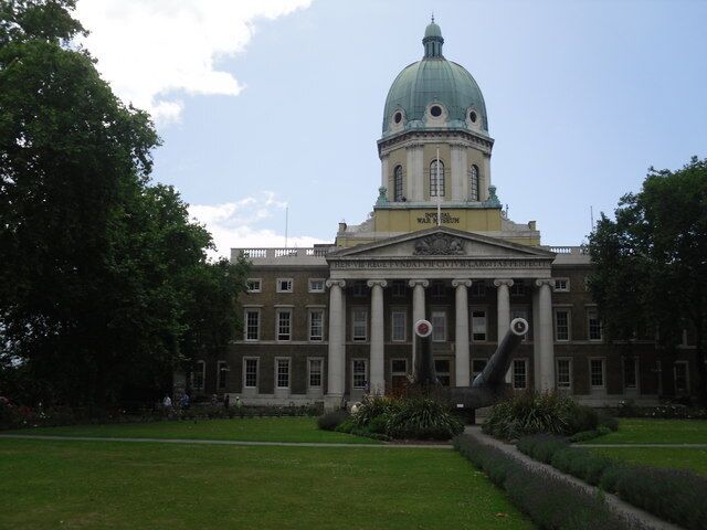 Imperial War Museum  view of the front