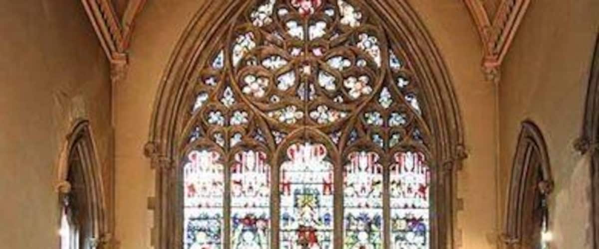 St Gabriel's Church, Warwick Square, London SW1 - Chancel, near to Westminster, Great Britain.