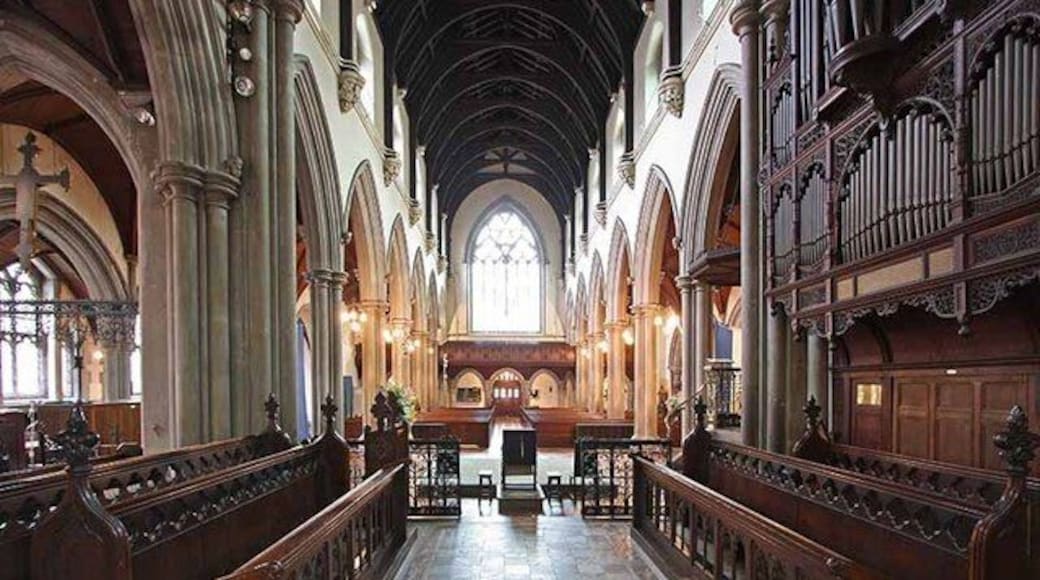 St Gabriel's Church, Warwick Square, London SW1 - West end, near to Westminster, Great Britain.